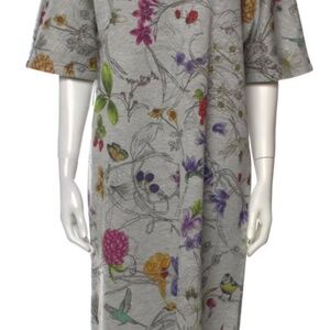 Escada Sport Floral Print Knee-Length Dress Size: US12, DE42